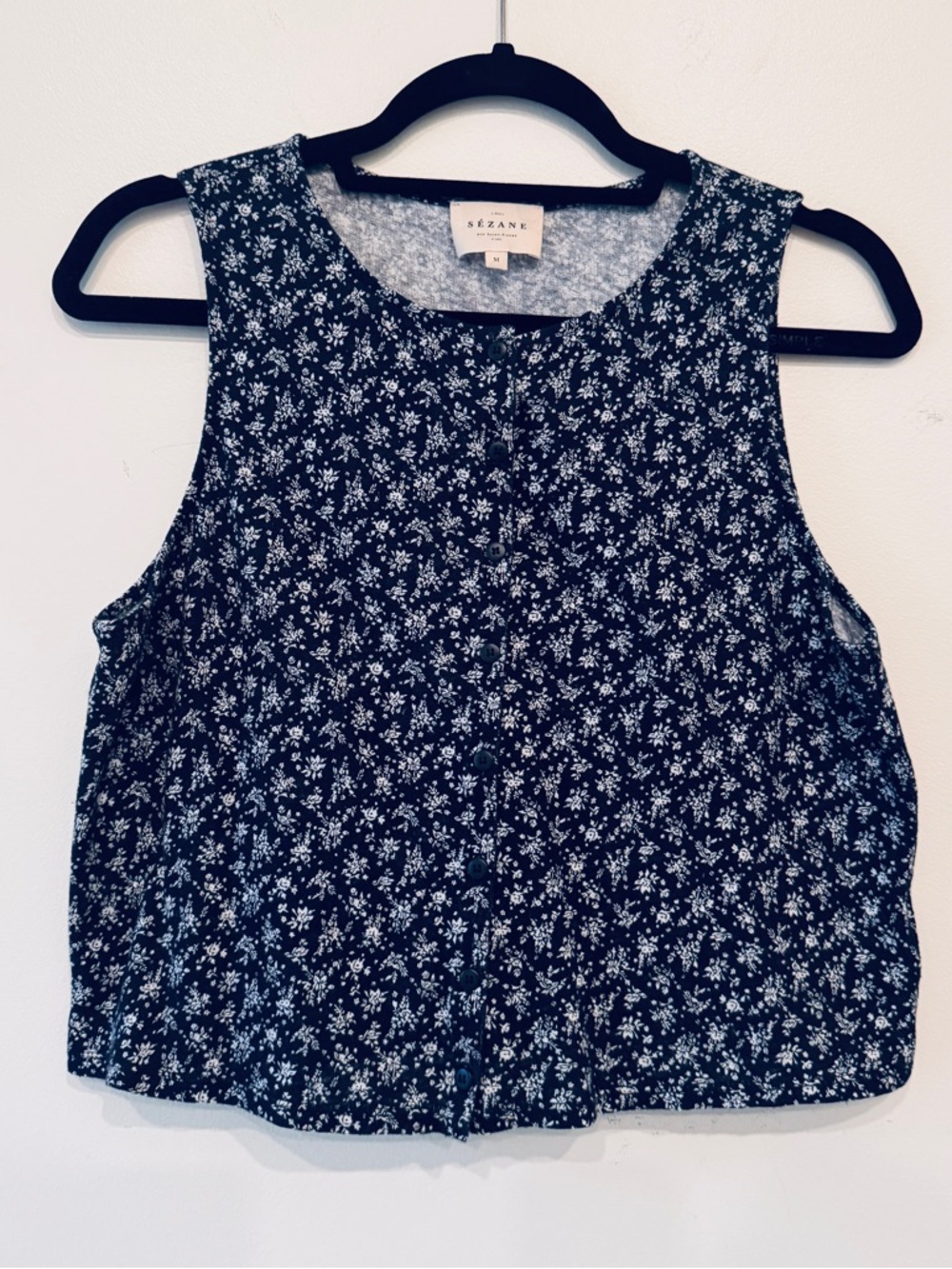 Sézane Loraine Top in Lanzarote Print - Picture 2 of 5